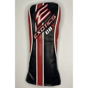 Tour Edge Exotics CBX 3 Fairway Headcover w/ Dial Indicator Black & Red New